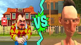 Angry Neighbor Mod APK vs Dark Riddle Mod APK : Dark Game