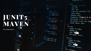 JUnit5 и создание проекта на базе Maven