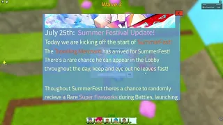 Short Tutorial on the new Summerfest [All Star Tower Defense]