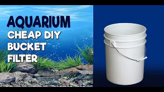 Easy Aquarium Bucket Fish Tank Filter