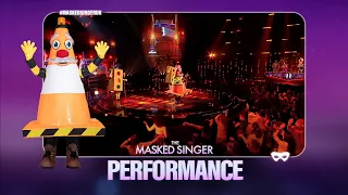 Traffic Cone Performs 'Back For Good' By Take That | Season 3 Ep 5 | The Masked Singer UK