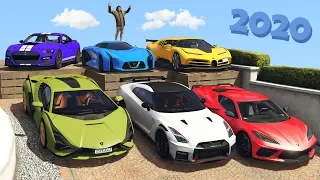 GTA 5 - Stealing Luxury Cars 2020 with Michael! (Real Life Cars #14)