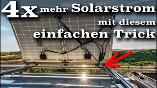 ☀️  Simpler Aufstellmechanismus für Solarmodule | Solaranlage für Camper | wirsehnunsunterwegs.de