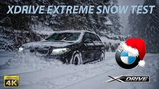 BMW xDrive Test on Extreme Snow Condition!