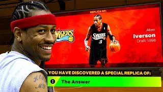 OFFICIAL ALLEN IVERSON *THE ANSWER* BUILD IN NBA 2K23 - RARE EASTER EGG BUILDS! BEST REPLICA BUILD!