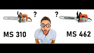 Бензопила STIHL MS 310 и STIHL MS 462 - какую выбрать?