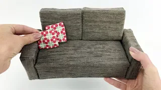 How To Make a Sofa for Your Barbie and Other Dolls - Home # 1