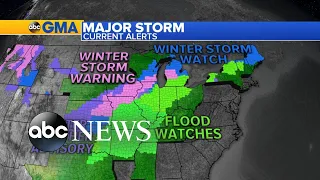 Dangerous storm brings severe weather from tornadoes to snow l ABC News