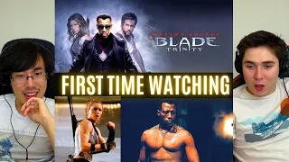 REACTING to *Blade 3: Trinity* UNDERRATED?? (First Time Watching) Superhero Movies