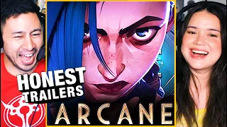 ARCANE Honest Trailer Reaction! | Screen Junkies