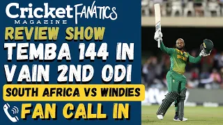 REVIEW: TEMBA Bavuma 144 in vain | 2ND ODI South Africa vs West Indies