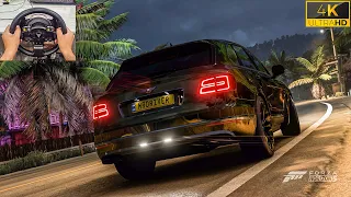 Night Drive - Bentley Bentayga Forza Horizon 5 Gameplay - 4k 60 fps