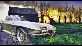 We found an abandoned Corvette Stingray in a Belgian House