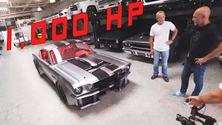 1,000 HP 'Vicious' 1965 Ford Mustang   Seen on Jay Leno's Garage