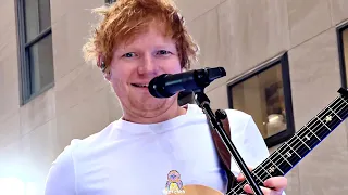 Ed Sheeran - Boat + Eyes Closed (Soundcheck) - Citi Concert Series Today Show NBC, New York 2023