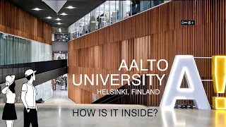 4K Helsinki 🇫🇮 : Aalto University - Campus Walking Tour