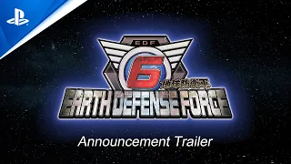 Earth Defense Force 6 - Announcement Trailer | PS5 & PS4 Games