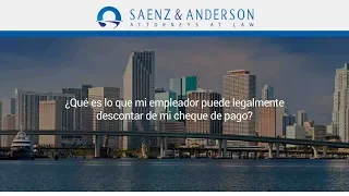 ¿Qué es lo que mi empleador puede legalmente descontar de mi cheque de pago?