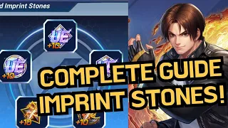 BEGINNERS GUIDE: IMPRINT STONES! | The King of Fighters All Star