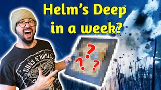MESBG Diorama Build - Assault on Helm's Deep - Step by step GUIDE