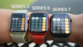 Apple Watch Series 7 Review: Series 3 vs Series 6 vs Series 7! Should You Upgrade?