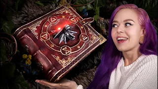 Binding A LEATHER BOOK with THE WITCHER Sigil on the Cover!