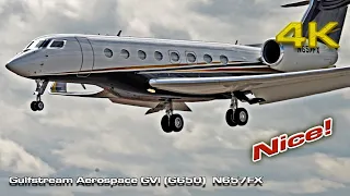 Gulfstream Aerospace GVI (G650)  N657FX  FlexJet Private Jet!