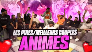 TU VALIDES OU PAS LES PIRES/MEILLEURS COUPLES ANIMES