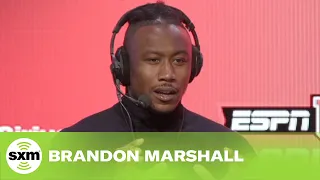 Brandon Marshall Says Cooper Kupp "Thinks Like a Quarterback" #SHORTS | SiriusXM