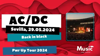 AC/DC - Back in black (Sevilla, 29/05/2024)