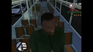 GTA San Andreas. СJ в трамвае