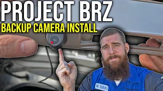 Project BRZ: Subaru BRZ, FRS, GT86 Backup Camera Install. Easy DIY Project.