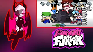 FNF react to VS Mokey + Grooby FULL WEEK (FNF Mod) (Sr Pelo Mokey's Show/Mickey Mouse Krima)