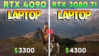 RTX 4090 Laptop vs RTX 3080 Ti Laptop - TESTED 10 GAMES