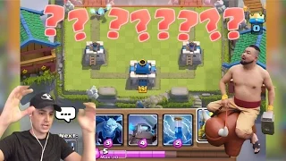 Clash Royale HALF SCREEN CHALLENGE! - Funny Challenge in Clash Royale