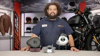 S&S Teardrop Air Cleaner Kit for Harley Review at RevZilla.com