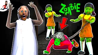 Granny vs Zombies Squid Game Doll 오징어 게임 좀비 Zombie Scary Teacher ► funny horror animation