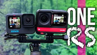 Insta360 One RS vs GoPro Hero 10 Black - What's the BEST Outdoor Adventure Action Camera?!