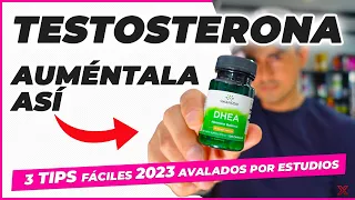 🟡 3 Tips para AUMENTAR TESTOSTERONA en 2023 🔥 [ FUNCIONA ✅ ]