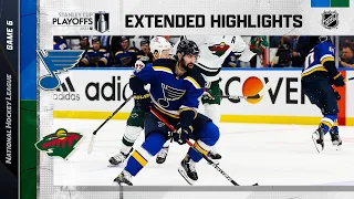 Minnesota Wild vs St. Louis Blues R1, Gm6 May 12, 2022 HIGHLIGHTS