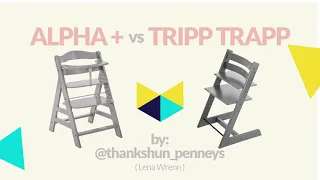 Hauck Alpha Highchair vs Stokke Tripp Trapp | Kaliedy