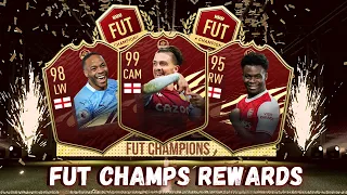 A DECENT PULL!!! 2x GOLD 3 CHAMPS REWARDS | FIFA 21 FUT CHAMPS REWARDS WEEK 37 (RED PICKS ONLY)