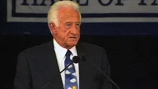 Bob Uecker is inducted into the Baseball Hall of Fame