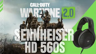 Sennheiser HD 560S Sound Demo in Warzone 2 | Footsteps, Directional Audio and EQ settings