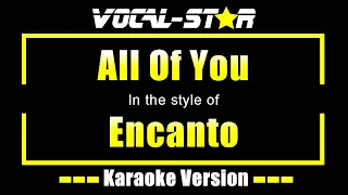 All Of You - Encanto | With Lyrics HD Vocal Star Karaoke 4K