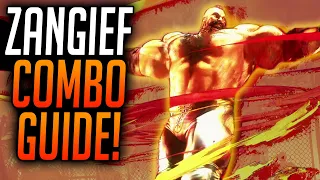 STREET FIGHTER 6 ZANGIEF COMBOS! Starter Combo Guide