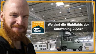 Die Highlights der · REISEN & CARAVANING MESSE HAMBURG 2023 · Freizeitmobile und Campervans