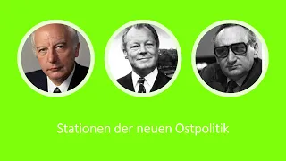 Die Stationen der neuen Ostpolitik