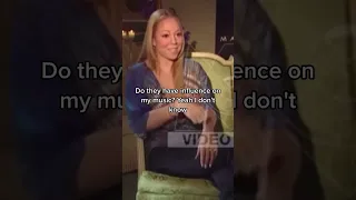 mariah carey talks about beyoncé & jlo #shorts