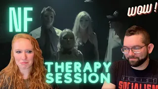 Powerful song! Therapy Session | NF | Veteran Couple Reacts
